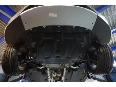 Защита картера, КПП (композит 6 мм) для Audi A3 8V 2012-2020, Skoda Octavia A5 2004-2013, Skoda Yeti 2009-2017, Skoda Superb 2008-2012 (кроме V6 и дизеля)