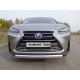 Накладка решётки радиатора 16 мм ТСС для Lexus NX-200t 2014-2017