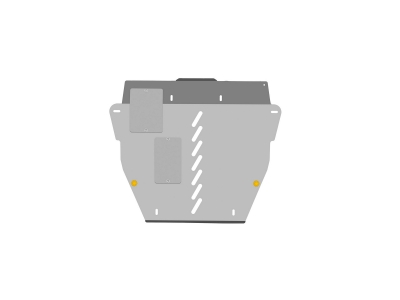 Защита картера и коробки передач для HONDA Stepwgn 2015-н.в. 1.5 АТ 4WDправое NLZ алюминий, 3 мм, с крепежом / Хонда Степвгн